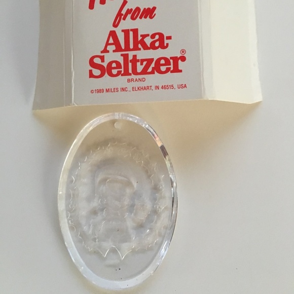 FREE BUNDLE GIFT == Advertising - Christmas Ornament - Alka Seltzer - Picture 3 of 4